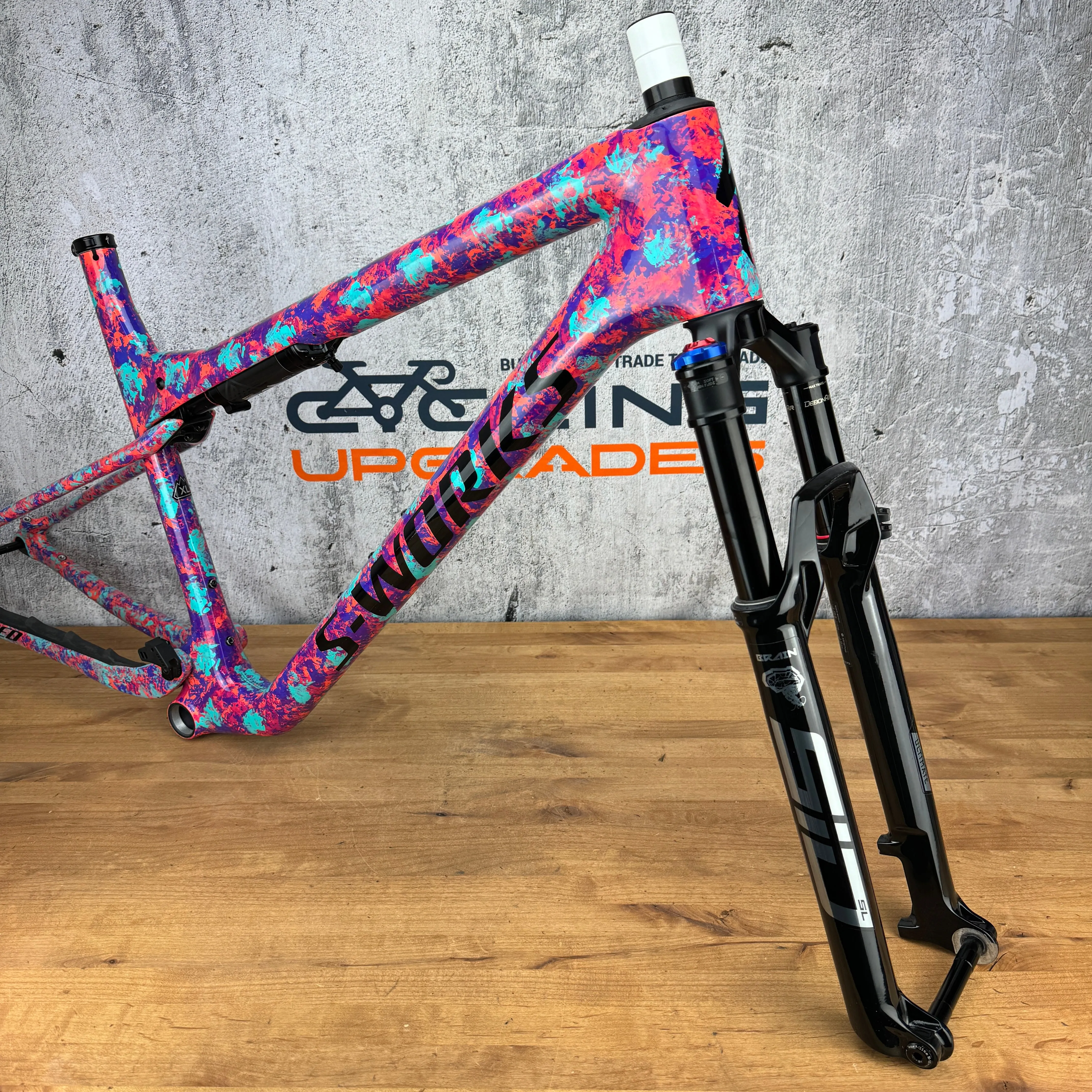 2023 Specialized S-Works Epic World Cup XL Carbon MTB Frameset 29" Boost Brain