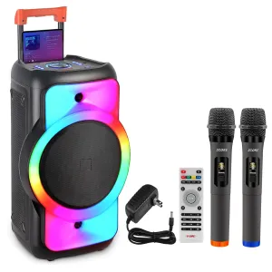 5Core Bluetooth Party Speaker 12 inch PA RGB Partybox Karaoke Machine