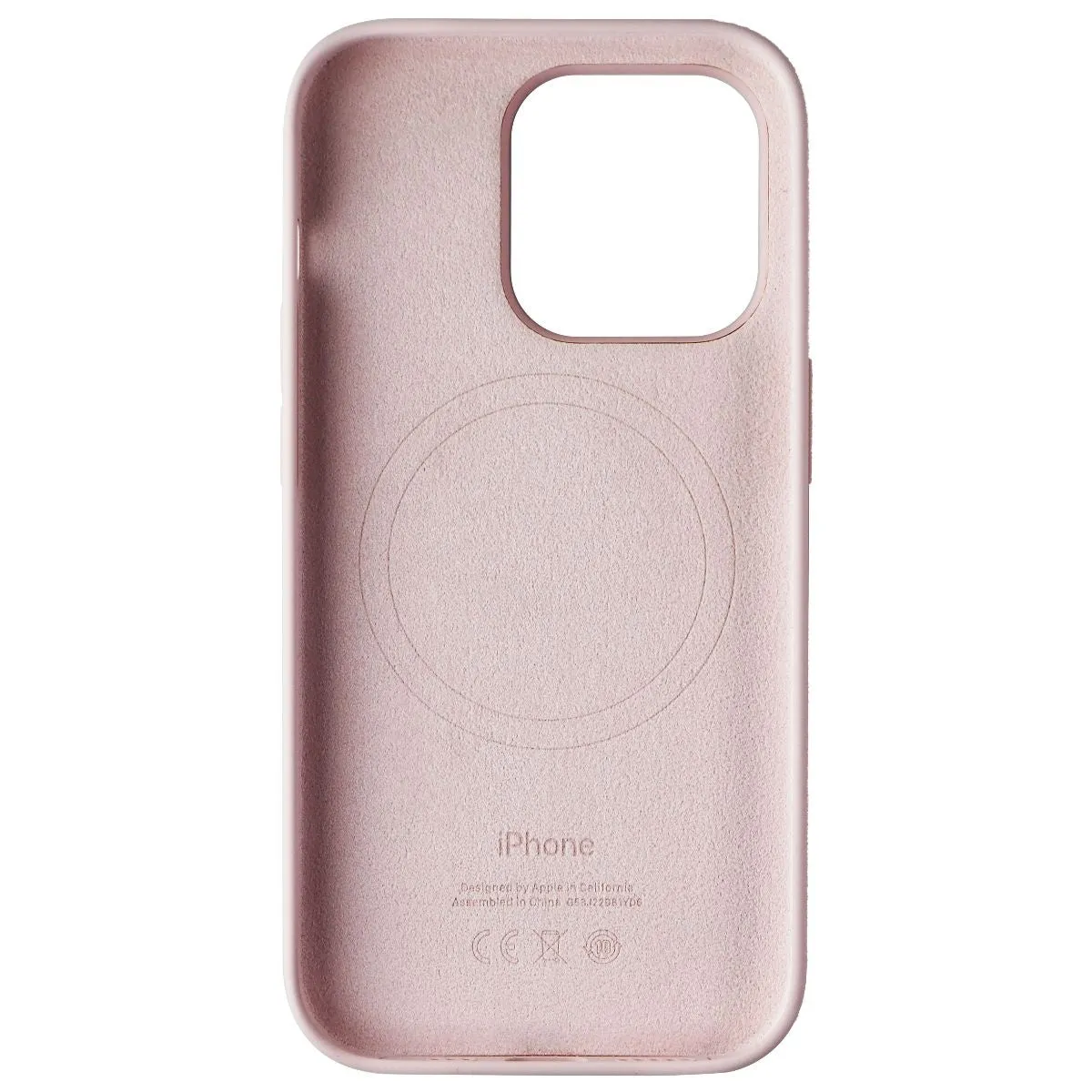 Apple Silicone Case for  MagSafe for Apple iPhone 14 Pro - Chalk Pink