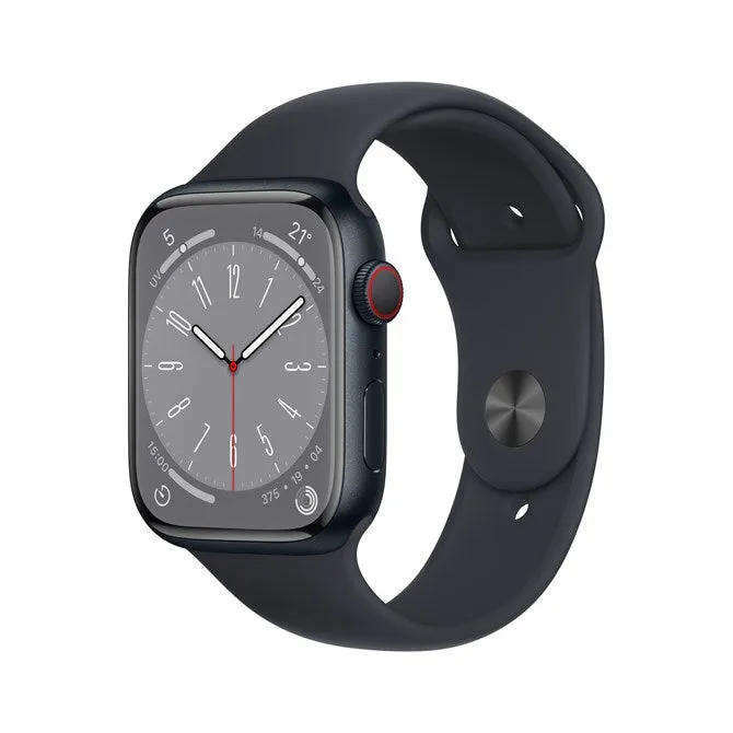 ^Apple Watch S8 45 Mid Al Mid Sp Cel