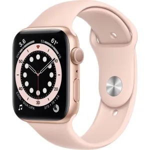 Apple Watch Series 6 (2020) GPS 40 mm - Aluminium Gold - Sport band Pink