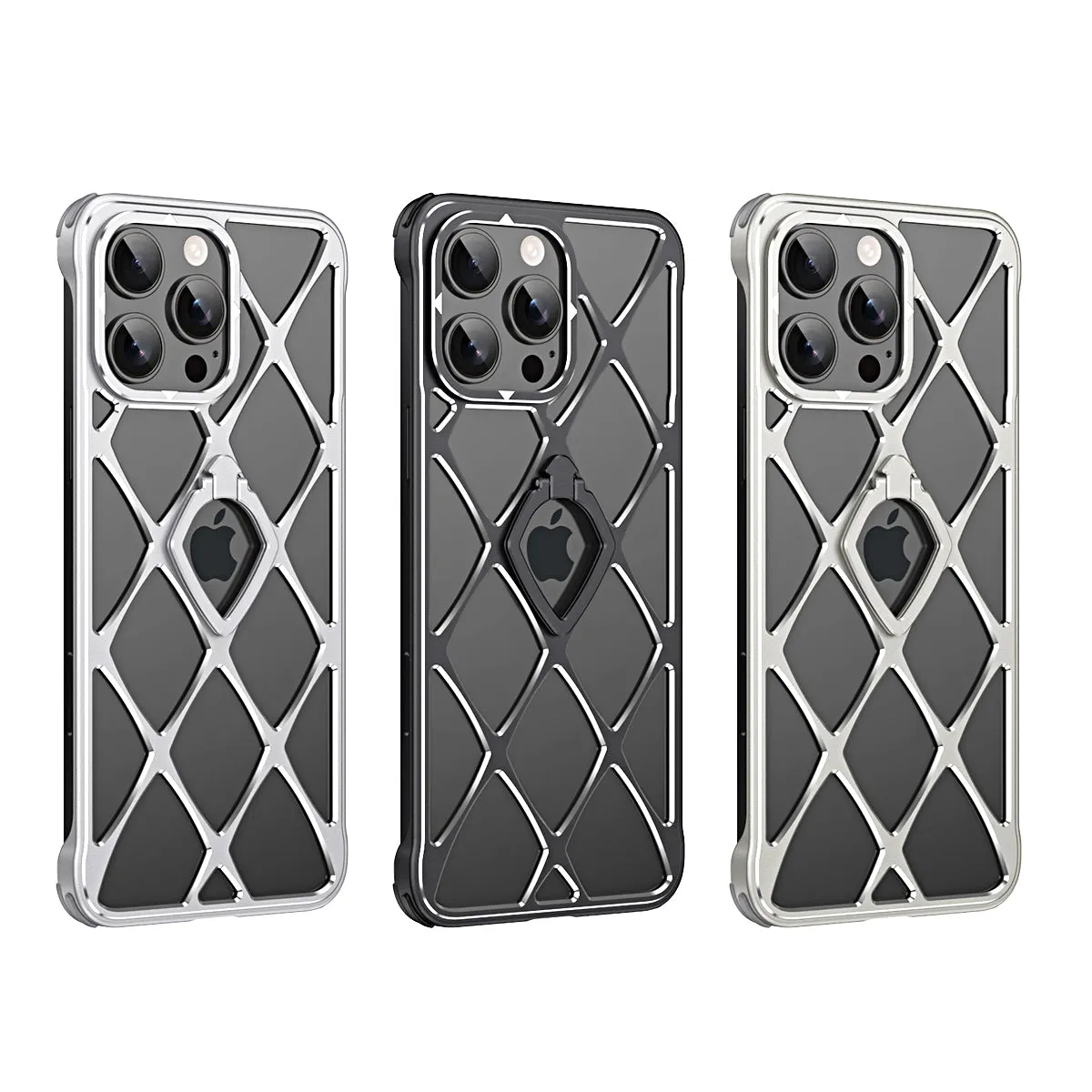 Armor King Star Check Heat Dissipation Invisible Bracket Aluminum Alloy Case Cover