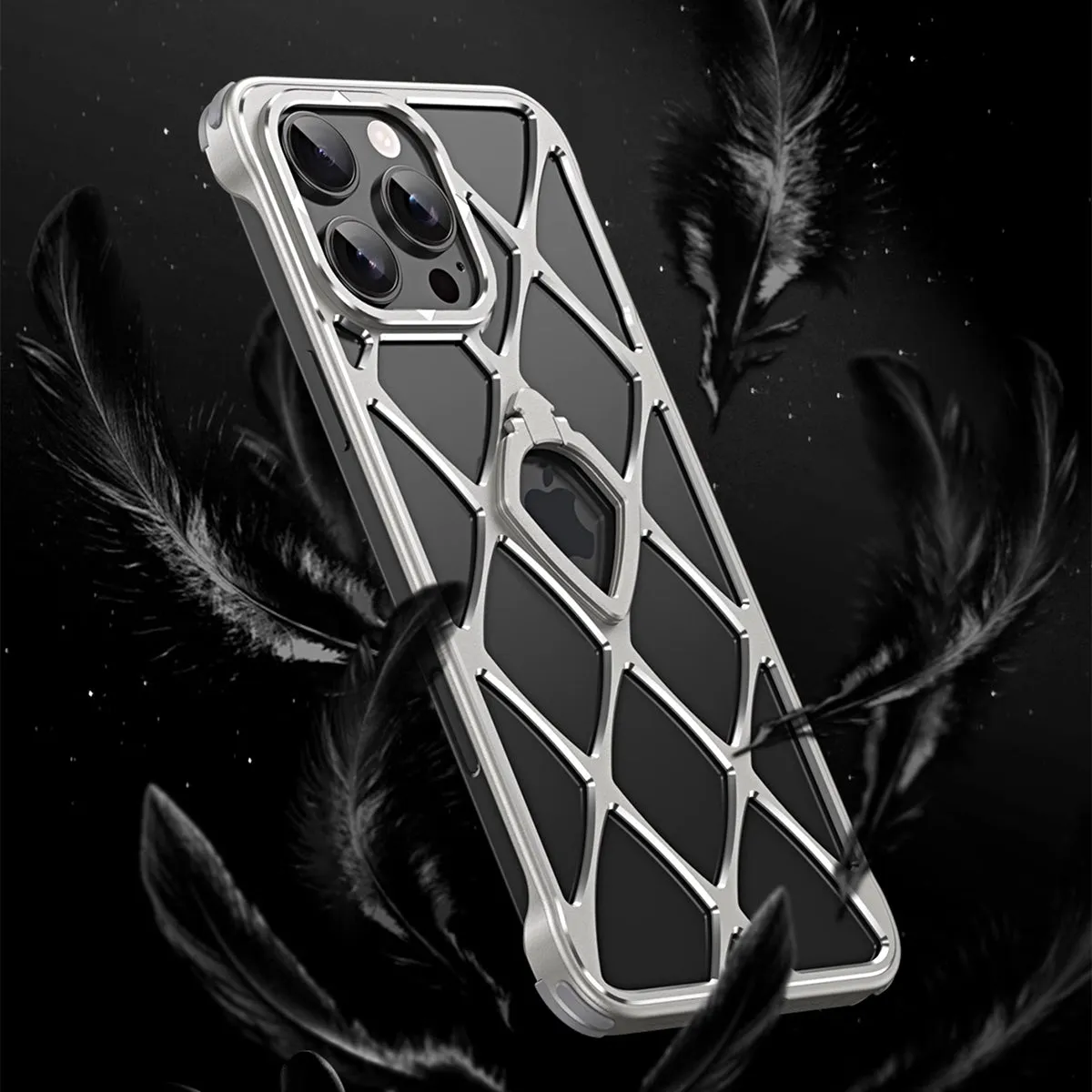 Armor King Star Check Heat Dissipation Invisible Bracket Aluminum Alloy Case Cover