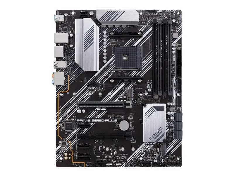 Asus Prime B550-Plus - Motherboard - Atx - Socket Am4 - Amd B550 Chipset - Usb-C Gen2, Usb 3.2 Gen 1, Usb 3.2 Gen 2 - Gi