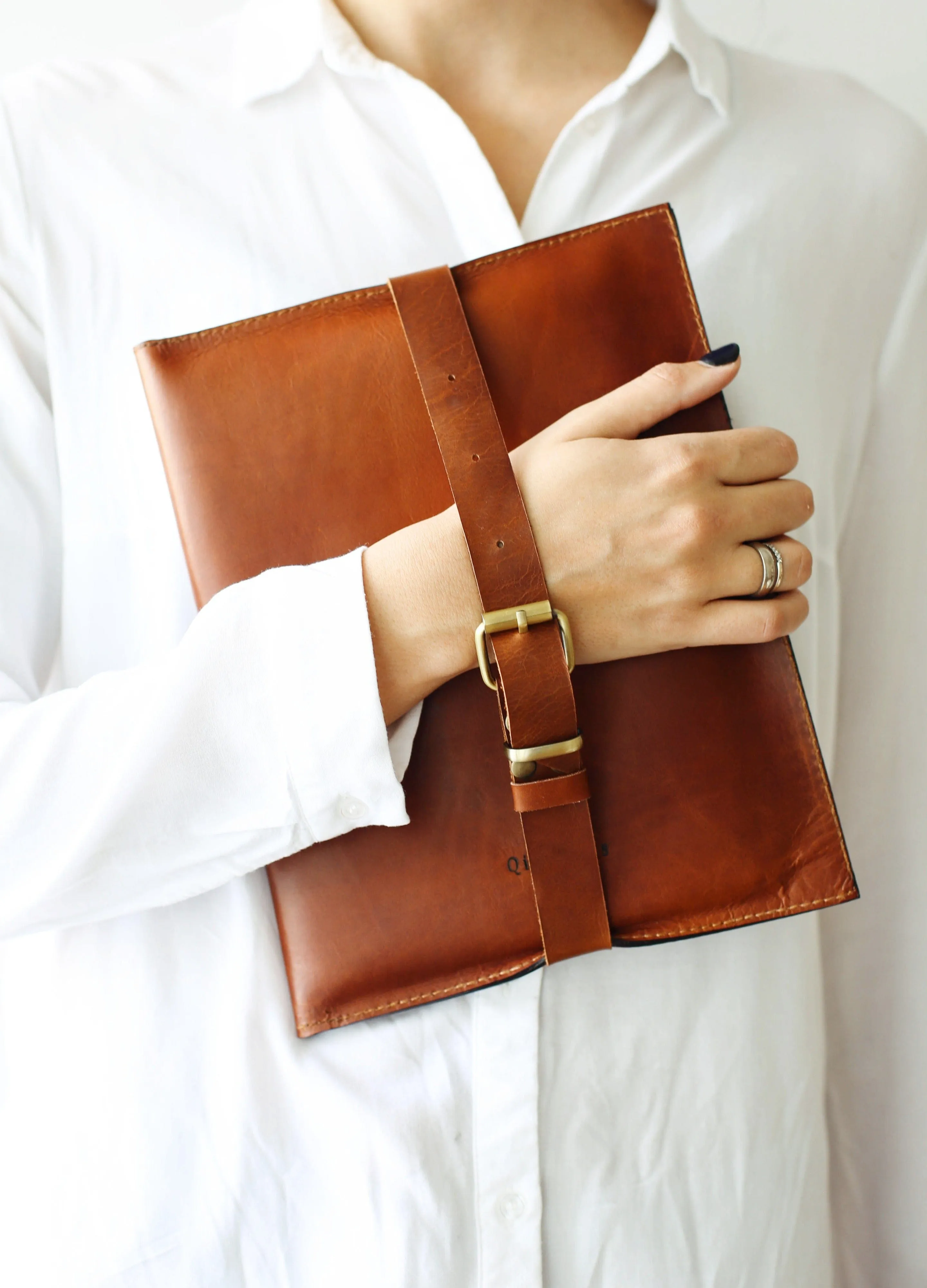 Brown iPad Leather Case