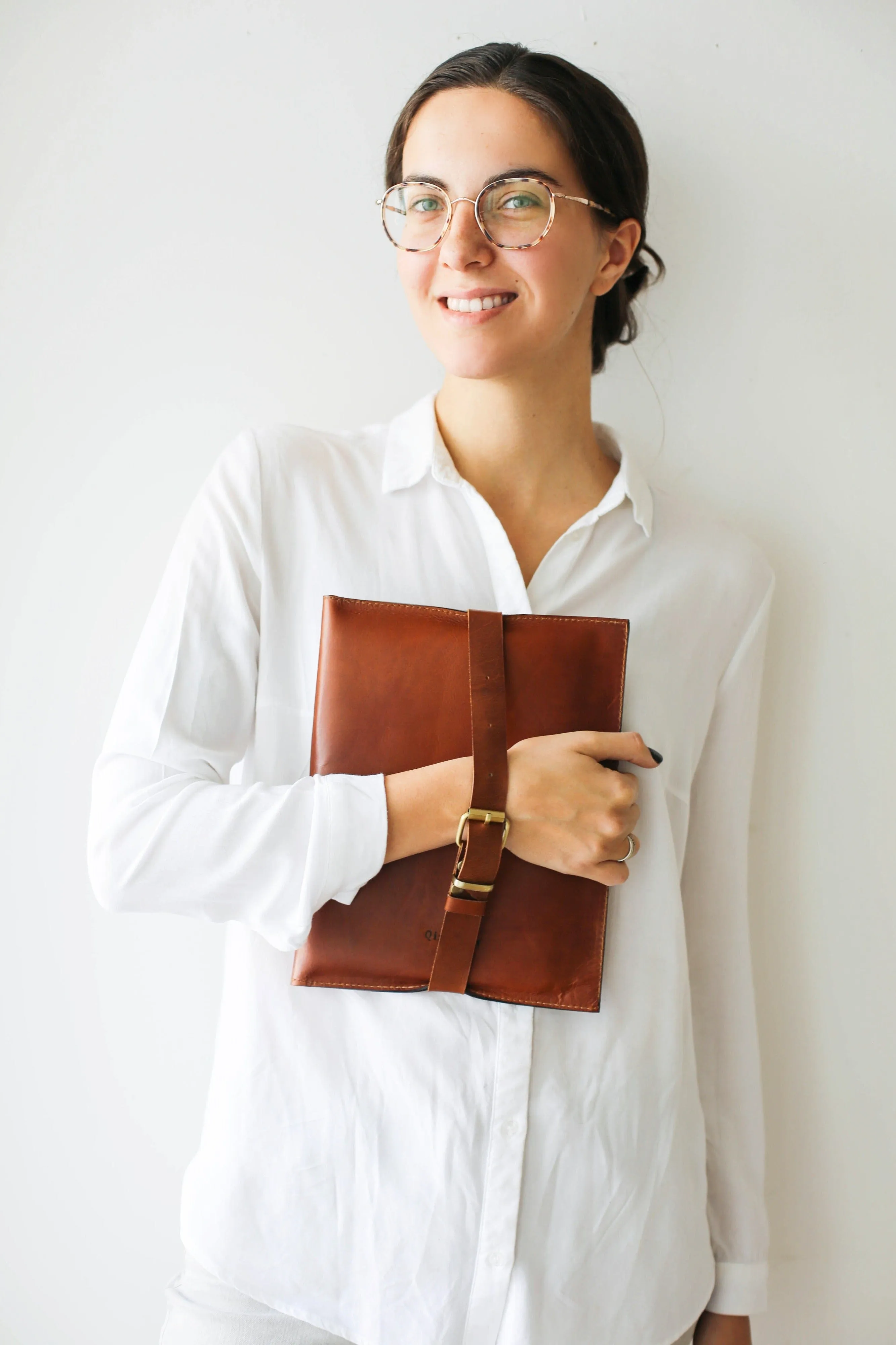 Brown iPad Leather Case