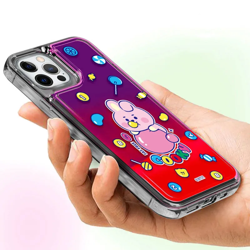 BT21 Jelly Candy Neon Aqua Case Cover