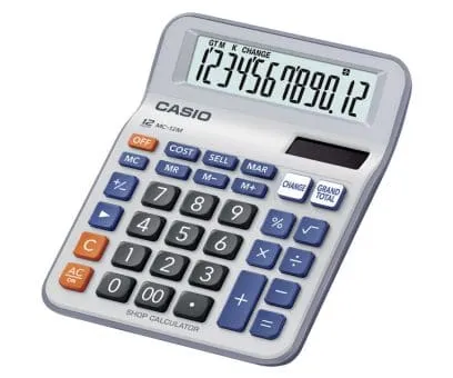 Casio Calculator Model : MC-12M