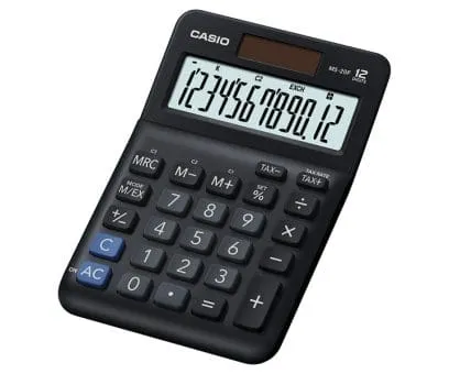 Casio Calculator Model : MS-20F