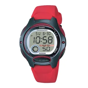 Casio Youth Red Digital Watch LW200-4B