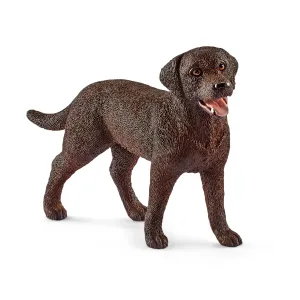 Chocolate Labrador 3" Figure