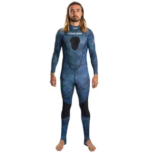 Cressi Blue Hunter Skin Camo Full Suit - Men