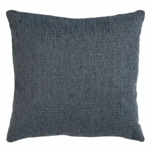 Cushion Polyester Cotton Grey 45 x 45 cm