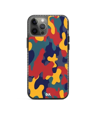 DailyObjects Color Block Camo Stride 2.0 Case Cover For iPhone 12 Pro