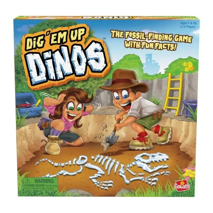 Dig 'Em Up Dinos: The Fossil Finding Game