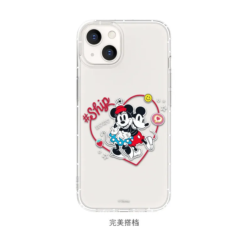 Disney Mickey & Friends Air Cushion Shockproof Soft Transparent Case Cover