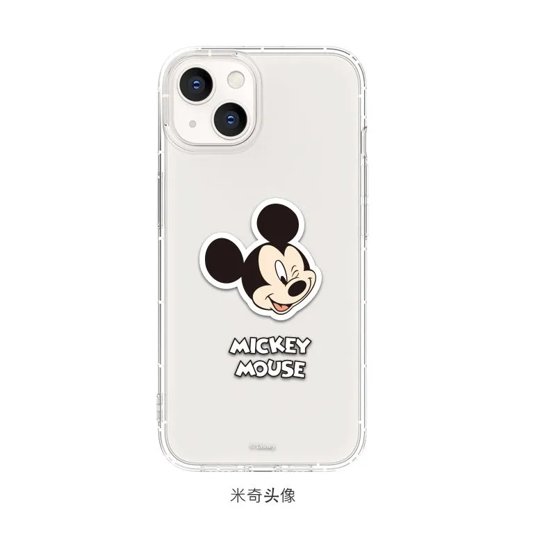 Disney Mickey & Friends Air Cushion Shockproof Soft Transparent Case Cover