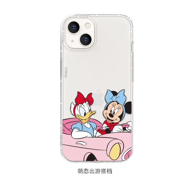 Disney Mickey & Friends Air Cushion Shockproof Soft Transparent Case Cover