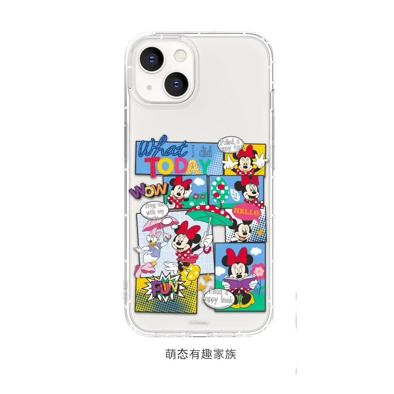 Disney Mickey & Friends Air Cushion Shockproof Soft Transparent Case Cover