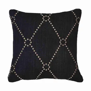 Dot Diamond Black Medium 50 x 50 cm