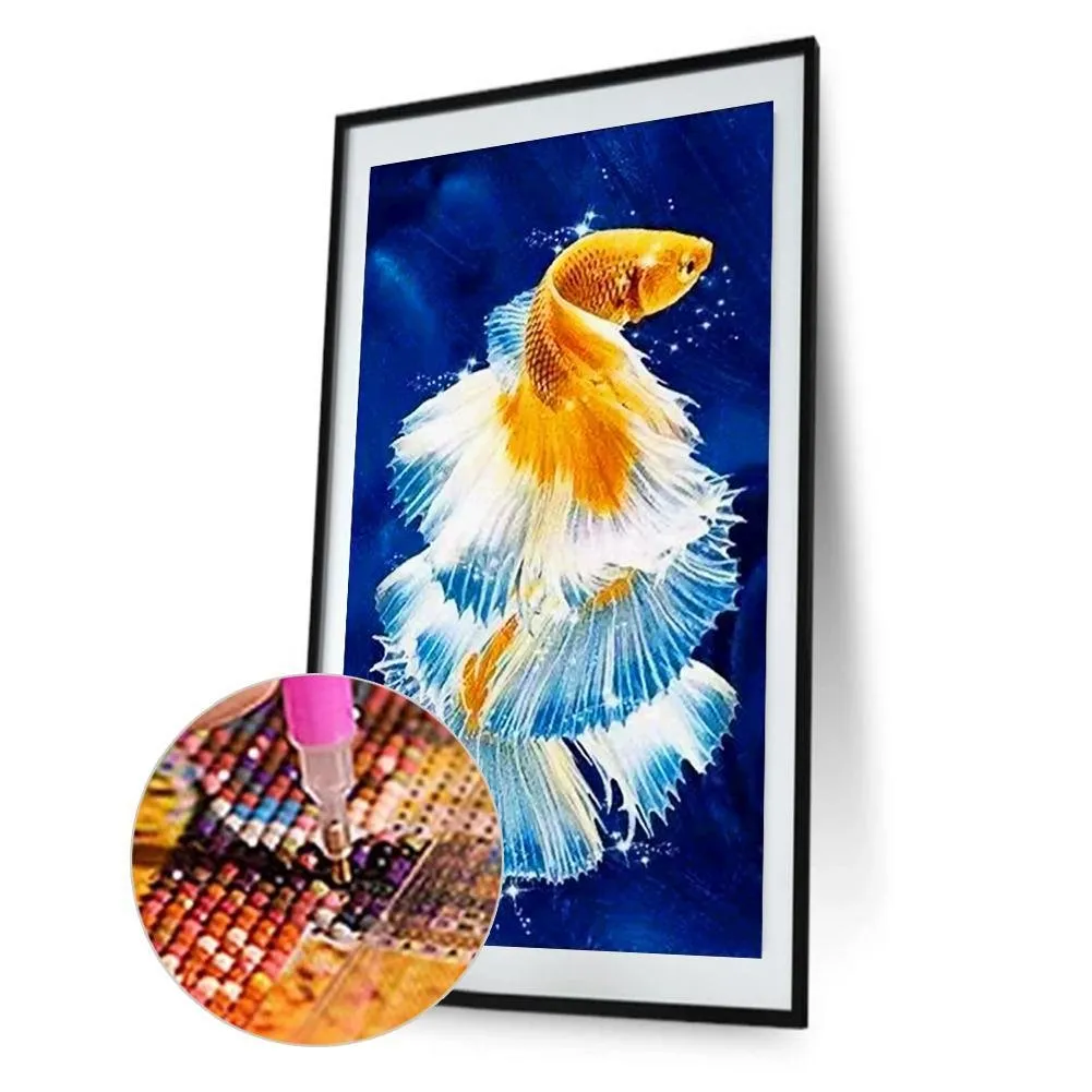 Fish - 5D DIY Full Drill Diamond Painting 45*85cm