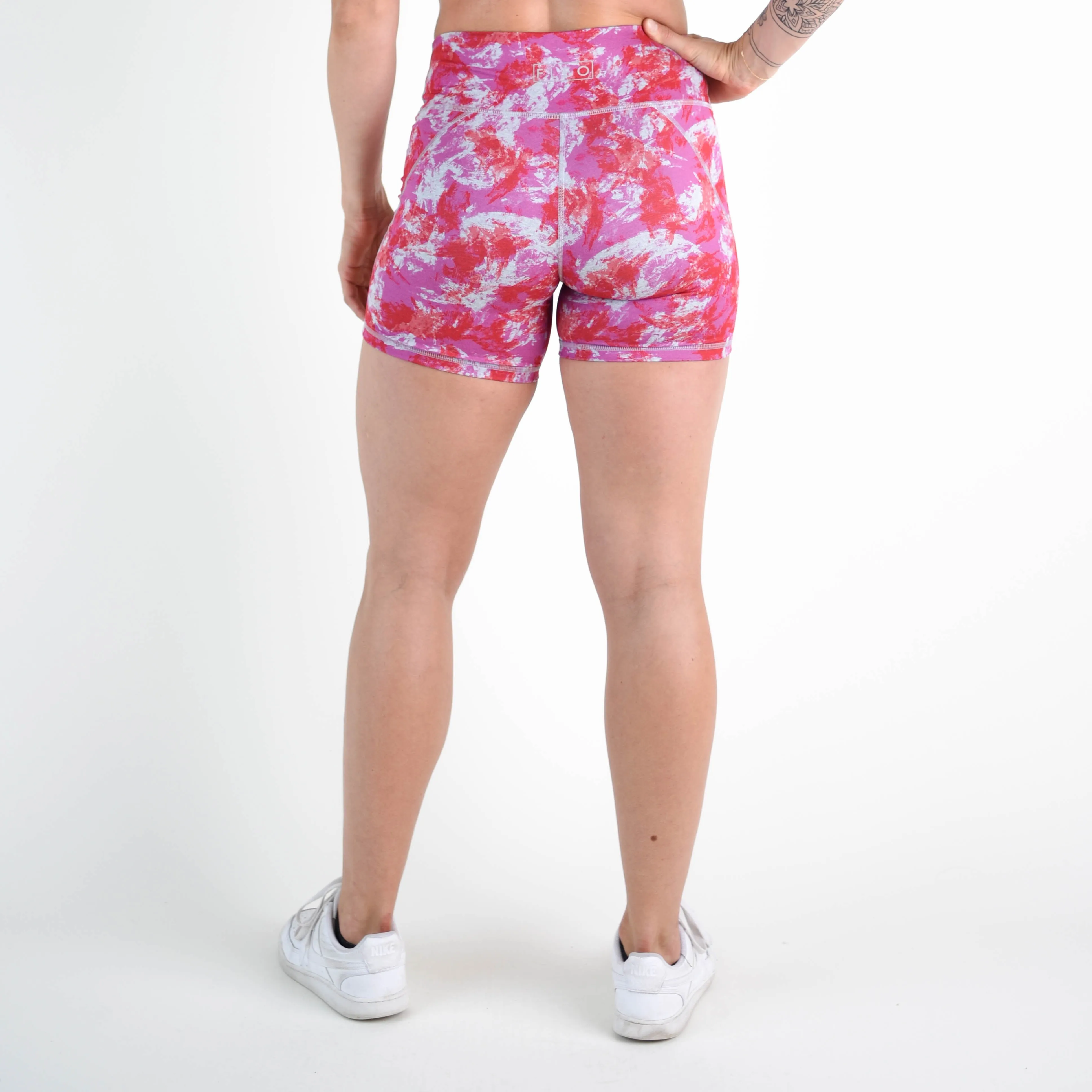 FLEO Heather Watermelon Wave Shorts (Charge NFS)