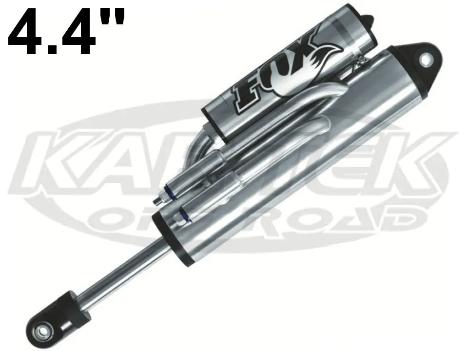 Fox Racing Bypass Shocks 4.4" Body 12" Stroke 1-1/4" Shaft Piggy Back Reservoir 4 Tube Adjustment