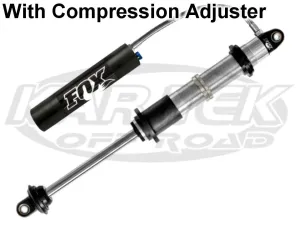 Fox Racing Shocks 2" Coil Over Body 8.5" Stroke 5/8" Shaft Hose Remote Reservoir With LSC Adjuster