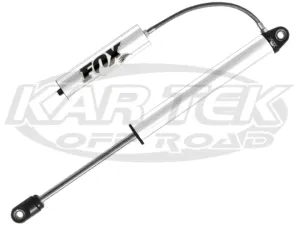 Fox Racing Shocks Chrome Body 2" Body 12" Stroke 7/8" Shaft Hose Remote Reservoir