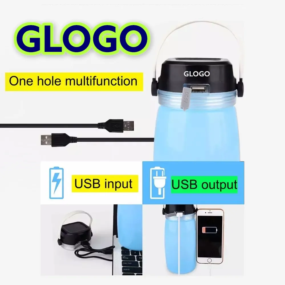 GLOGO H2O Phone charging Glo-Bottle