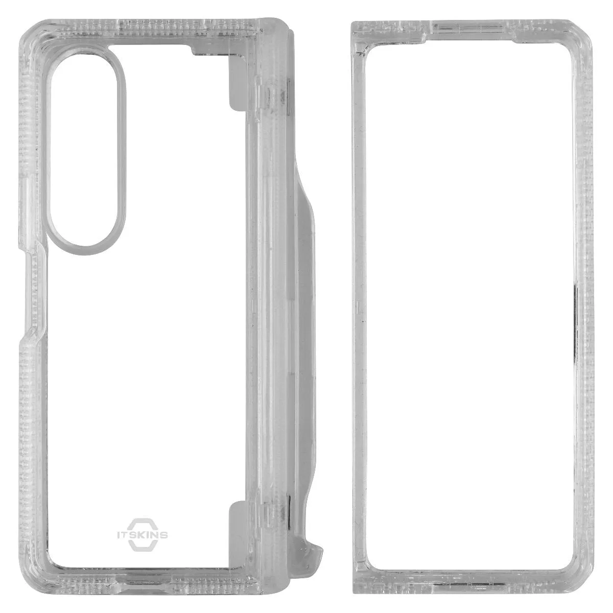 Itskins Supreme_R Case with Pen Holder for Samsung Galaxy Z Fold4 5G - Clear