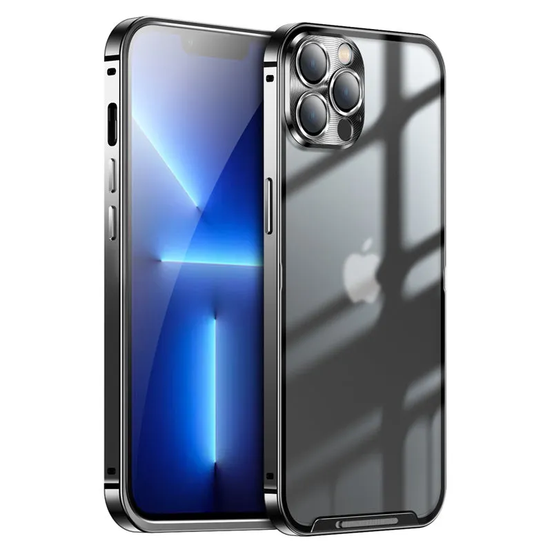 Kylin Armor Magic Shield Aluminum Metal Bumper Frosted Back Case Cover