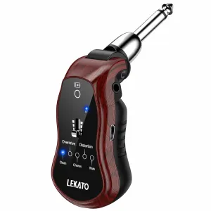 LEKATO Micro FX Guitar Headphone Amplifier