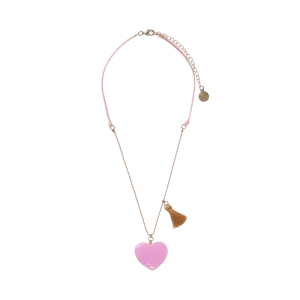 Lily Heart Necklace