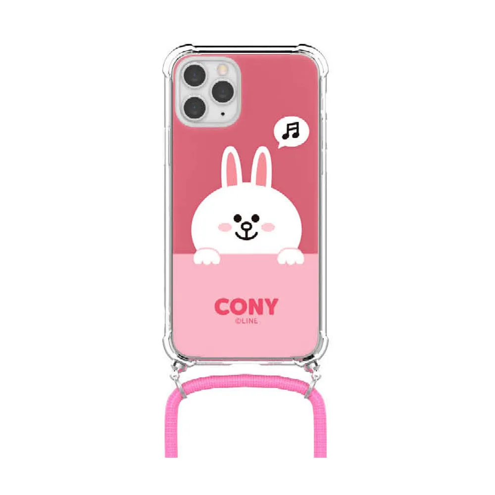 Line Friends Clear Air Cushion Reinforced Strap Case Cover