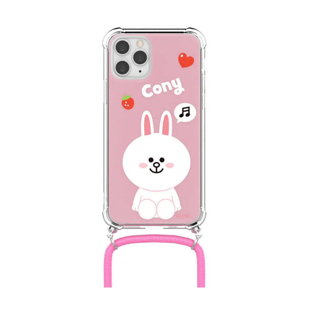 Line Friends Clear Air Cushion Reinforced Strap Case Cover