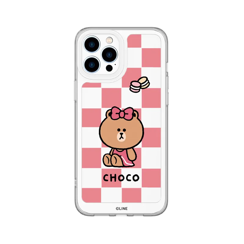 Line Friends Clear Shockproof Air Cushion Back Case Cover