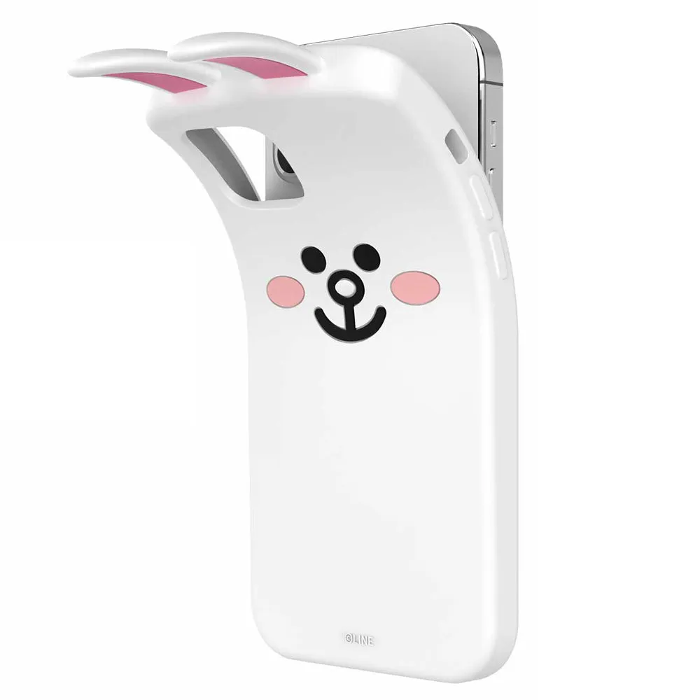 Line Friends Face Shockproof 3D Silicone Case Cover