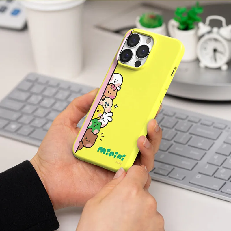 Line Friends Liquid Silicone Soft Color Jelly Back Case Cover