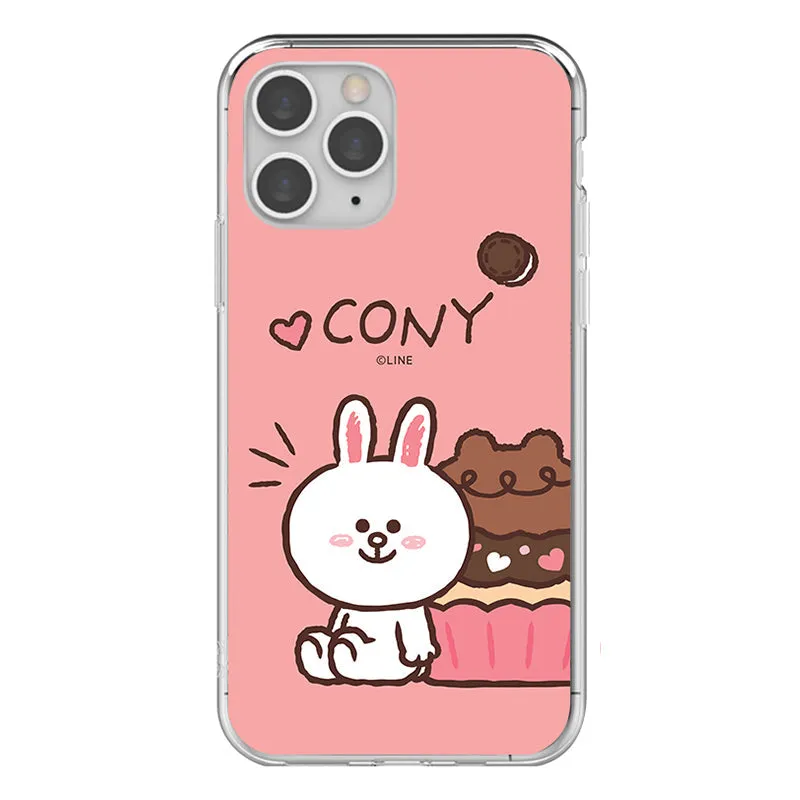 Line Friends Petit Sweets IMD Dual Layer Jelly Case Cover