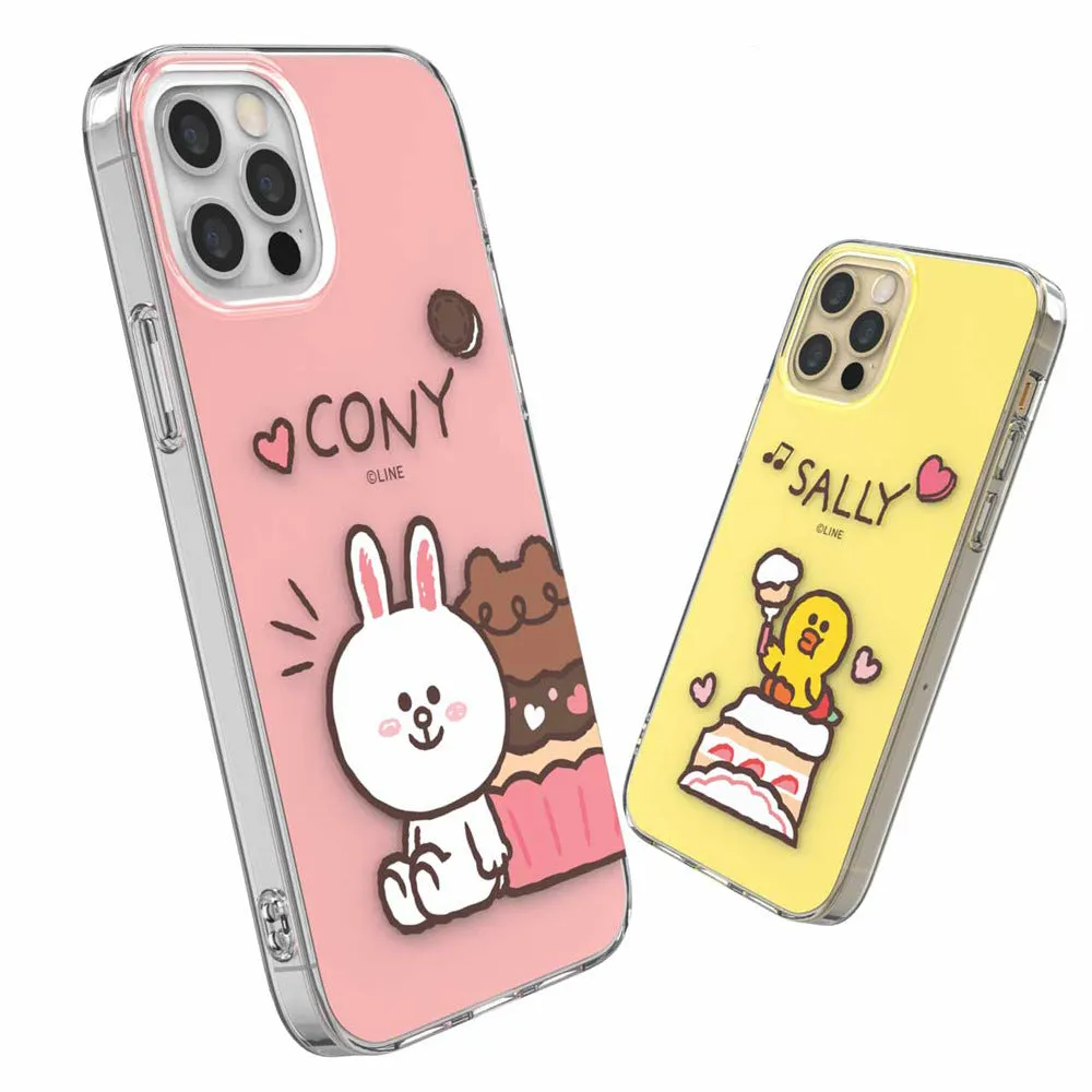 Line Friends Petit Sweets IMD Dual Layer Jelly Case Cover