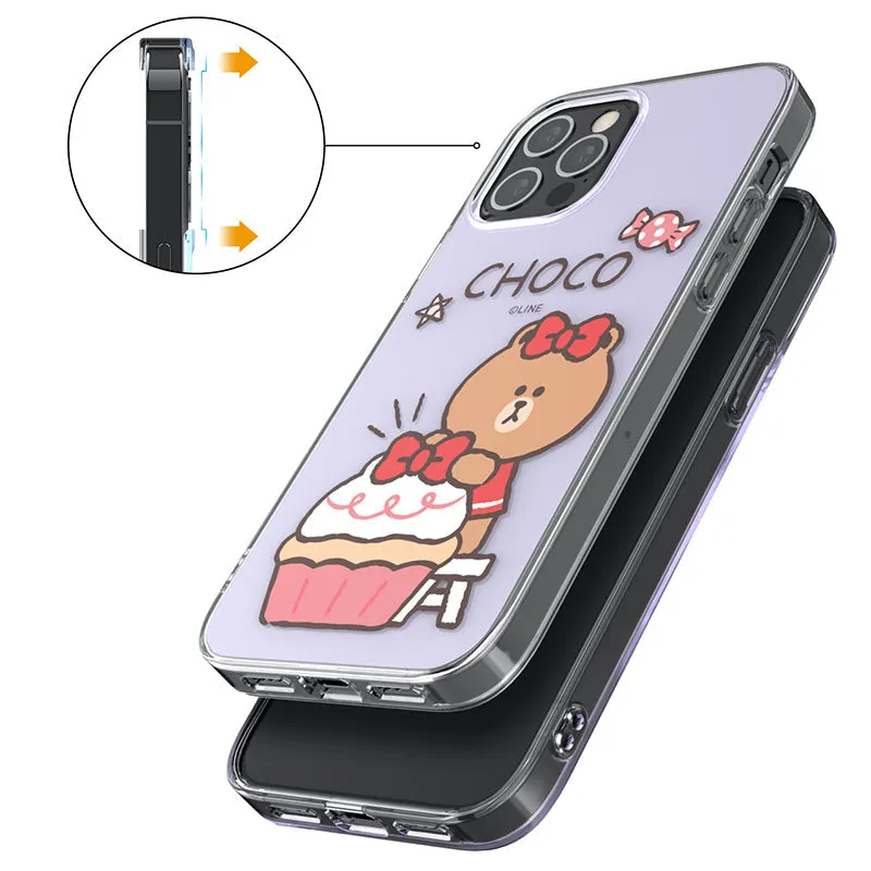 Line Friends Petit Sweets IMD Dual Layer Jelly Case Cover