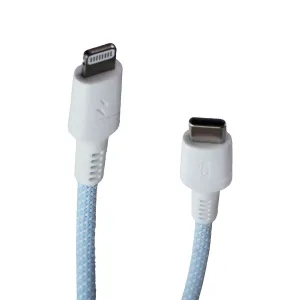 Logiix Vibrance Connect (5-ft) USB-C Type C to Lightning 8-Pin Cable - Blue