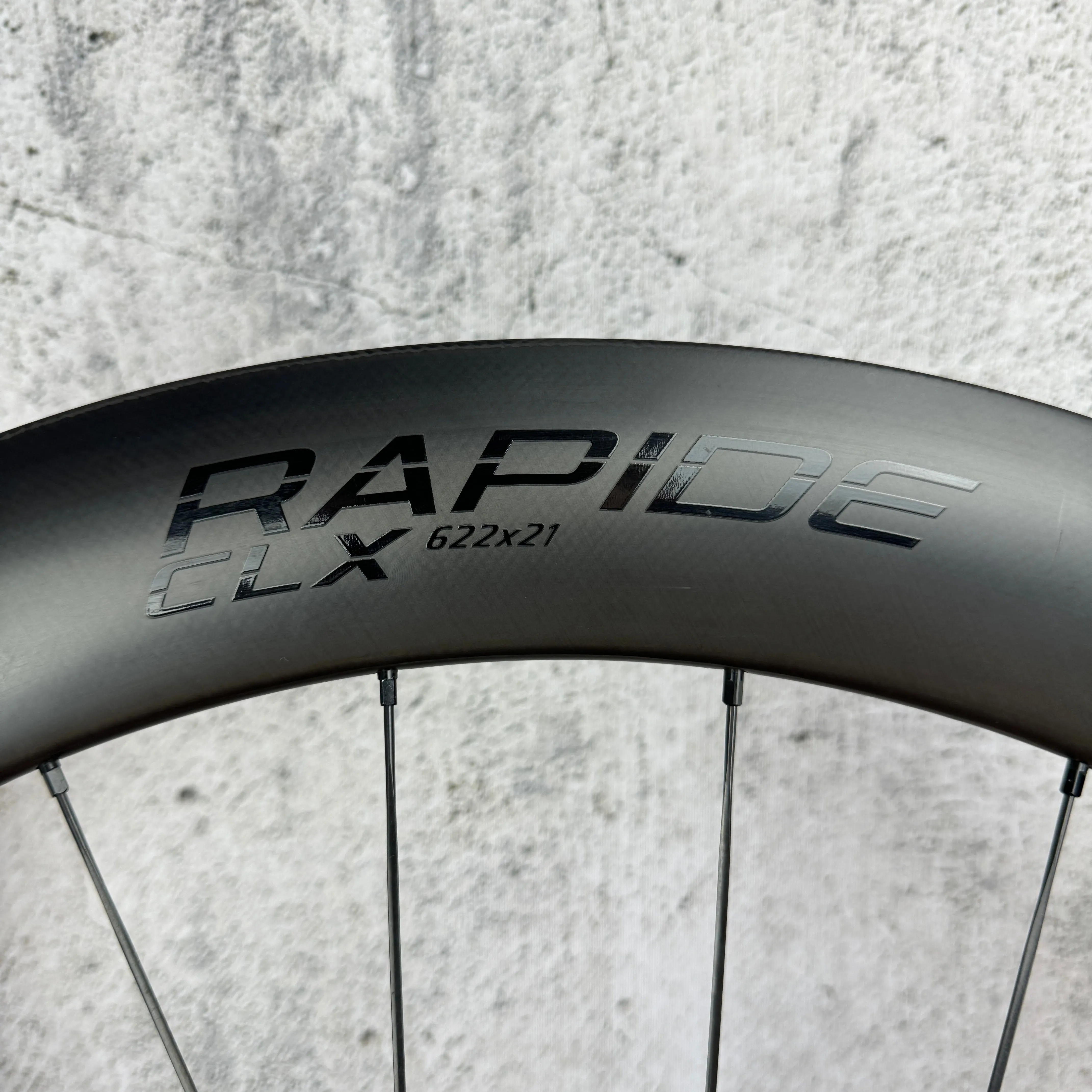 Low Mile! Roval Rapide CLX II Disc Brake Carbon Tubeless Wheelset 700c 1522g