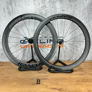 Low Mile! Roval Rapide CLX II Disc Brake Carbon Tubeless Wheelset 700c 1522g