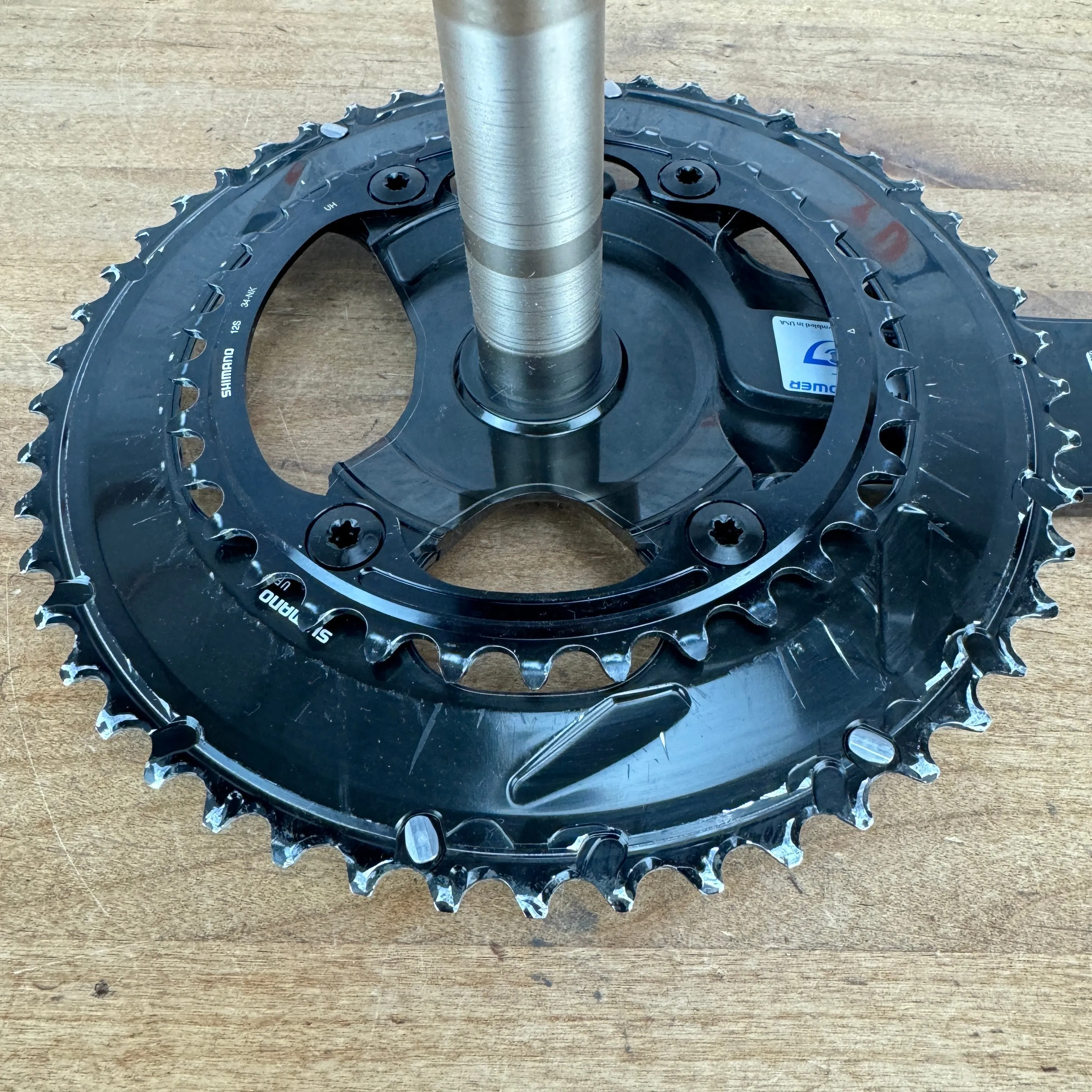 Low Mile! Shimano Dura-Ace FC-R9200 50/34t 12-Speed Stages Power Meter Crankset