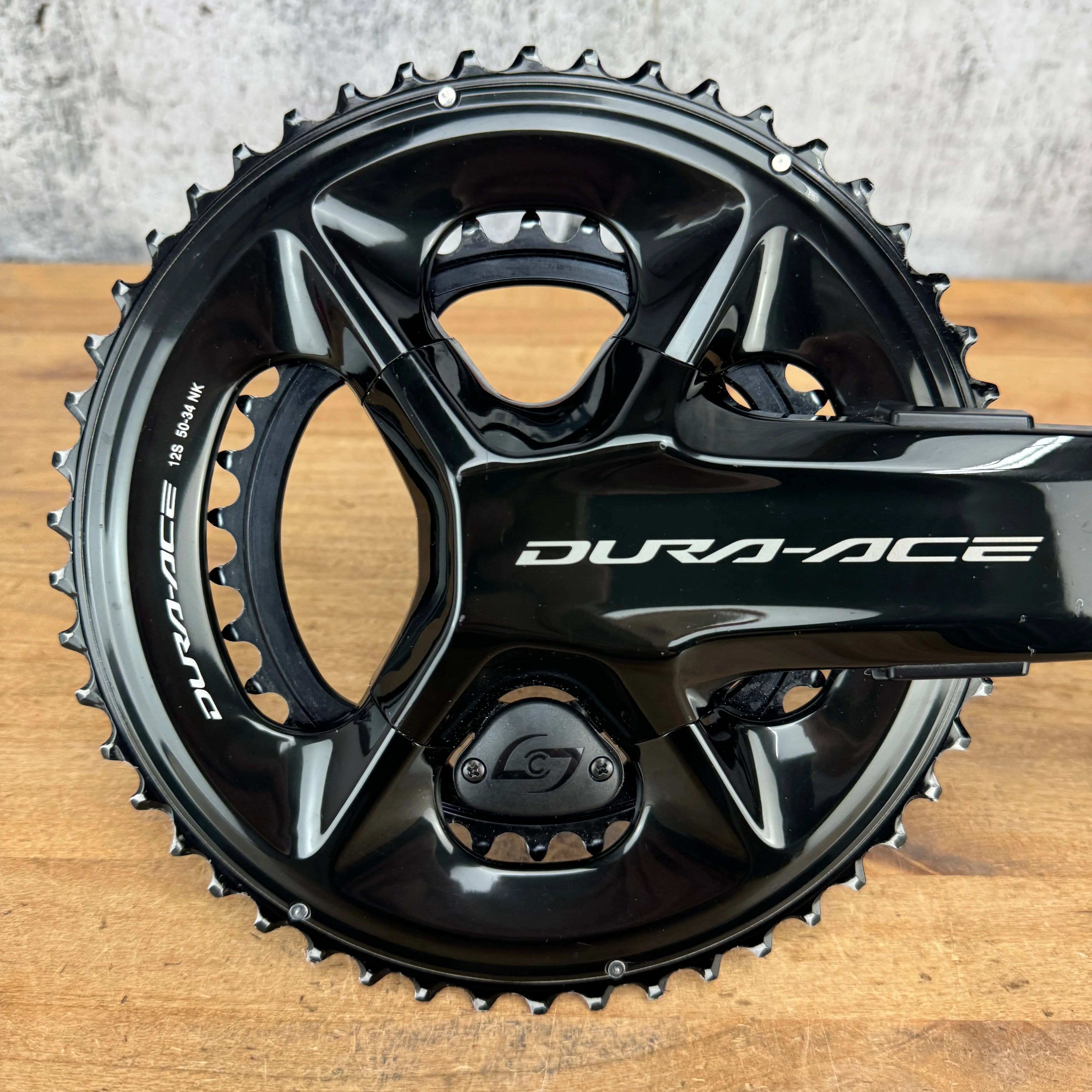 Low Mile! Shimano Dura-Ace FC-R9200 50/34t 12-Speed Stages Power Meter Crankset