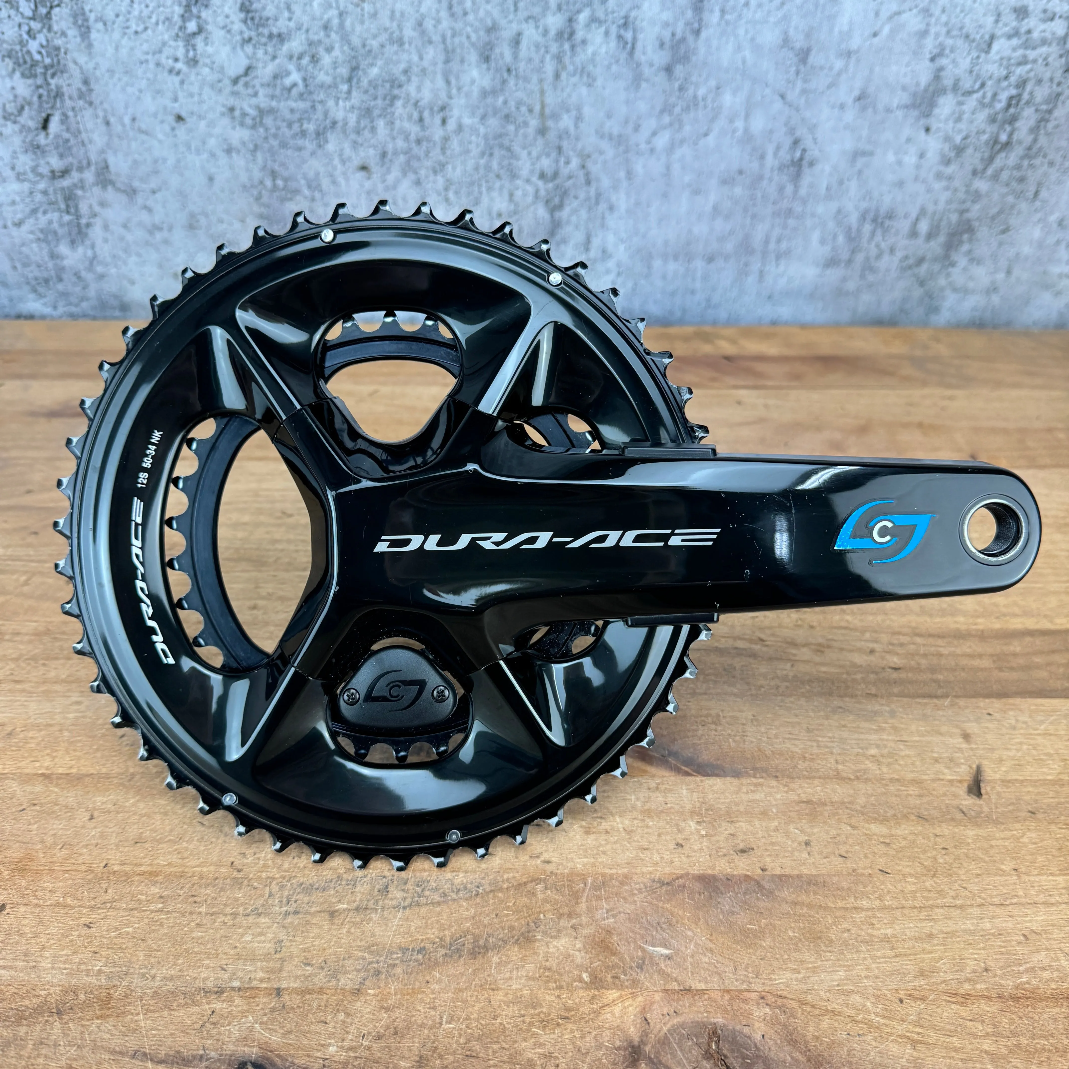 Low Mile! Shimano Dura-Ace FC-R9200 50/34t 12-Speed Stages Power Meter Crankset