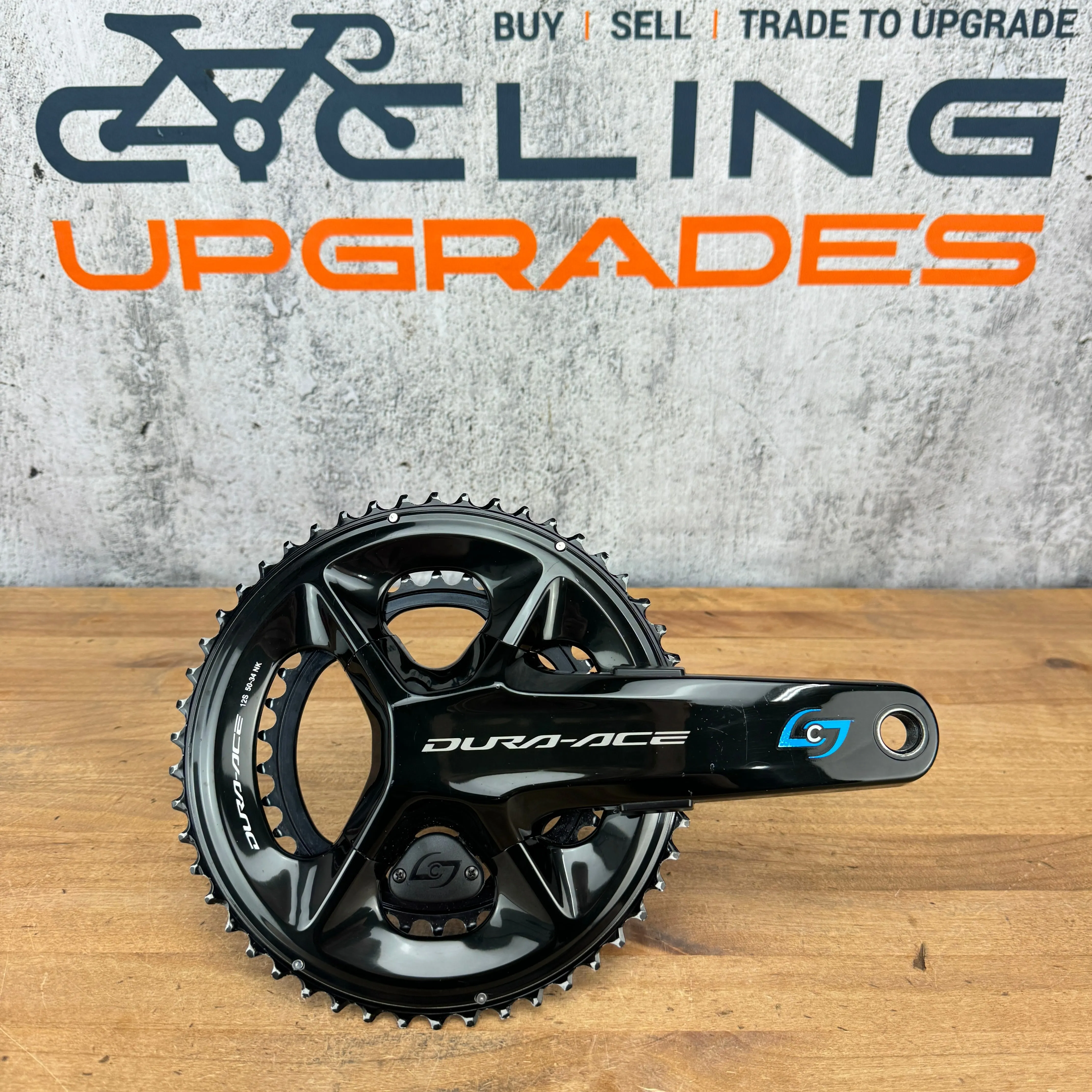 Low Mile! Shimano Dura-Ace FC-R9200 50/34t 12-Speed Stages Power Meter Crankset