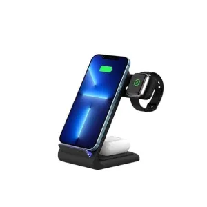 Mazer Wi.Desk 25W 3-in-1 Wireless Charging Stand